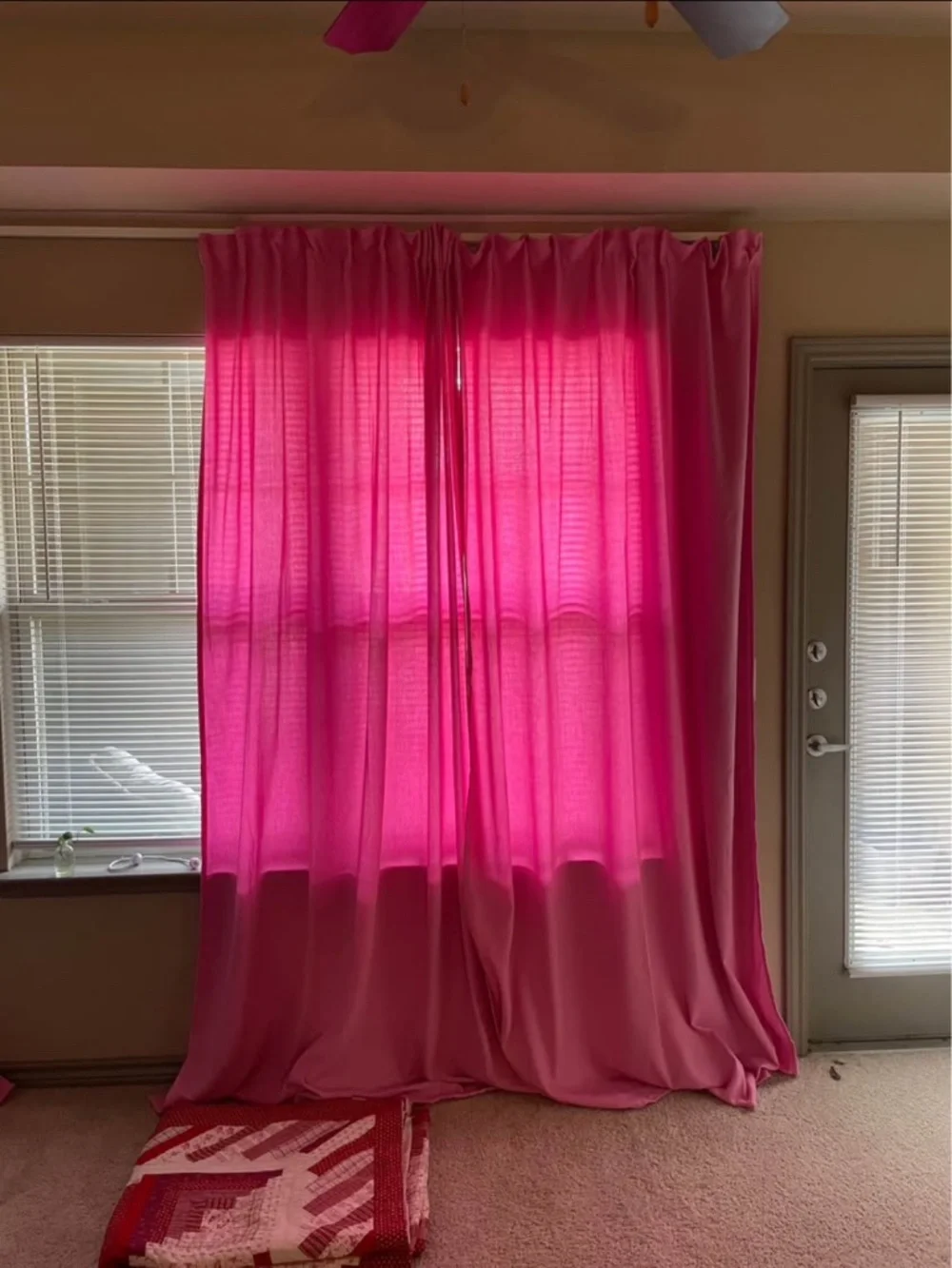 GINSTMOTT Ikea Curtains (4 panels)